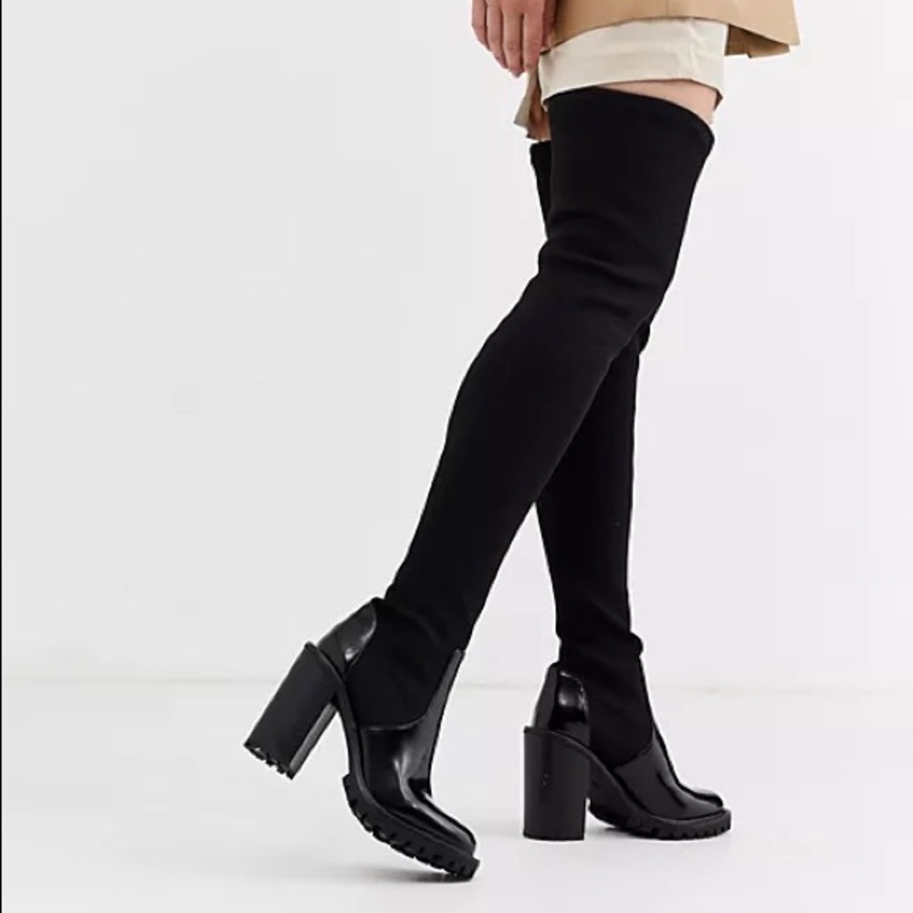 ASOS thigh high boots